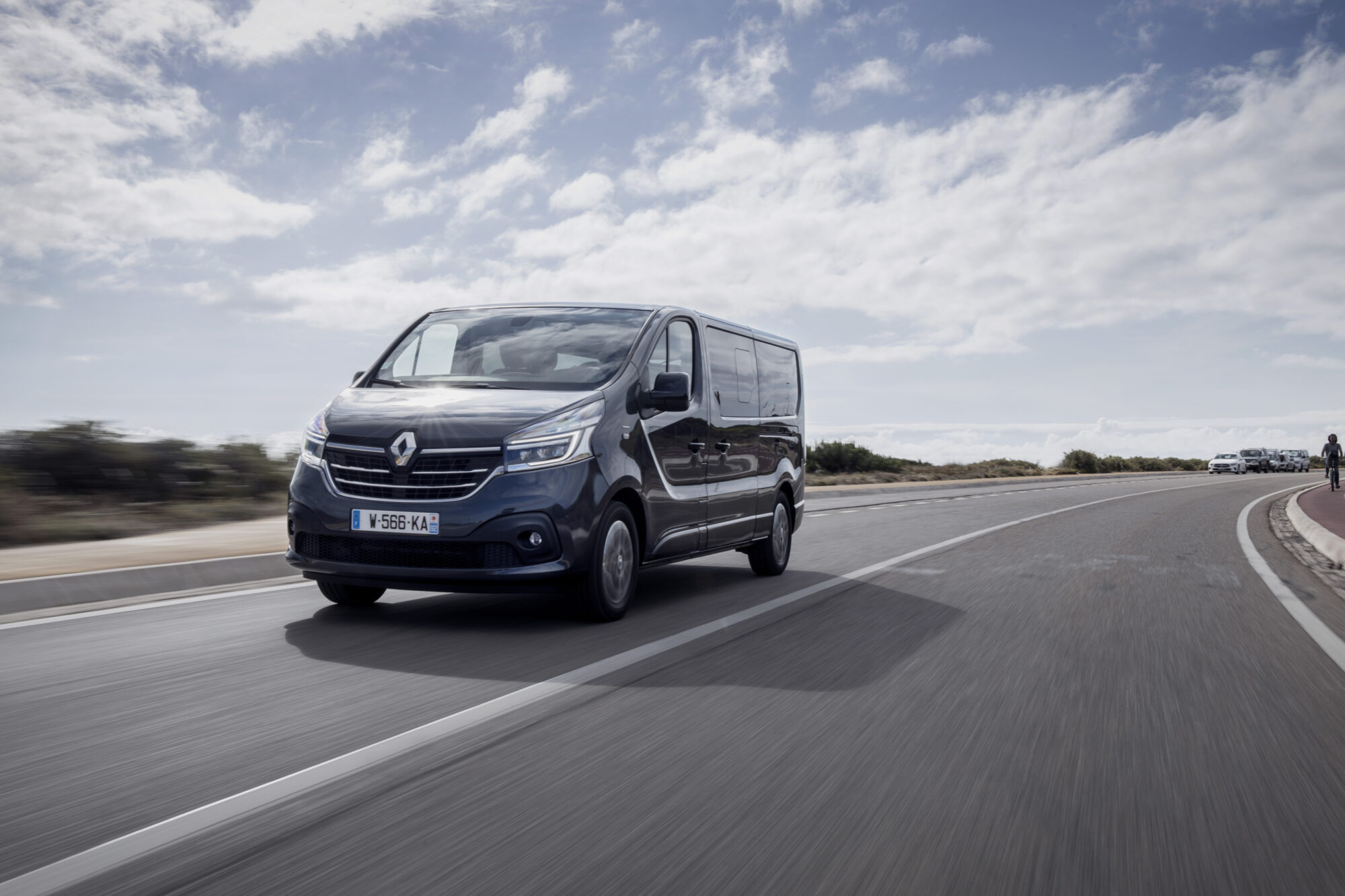 2019 - New Renault TRAFIC SpaceClass press tests in Portugal