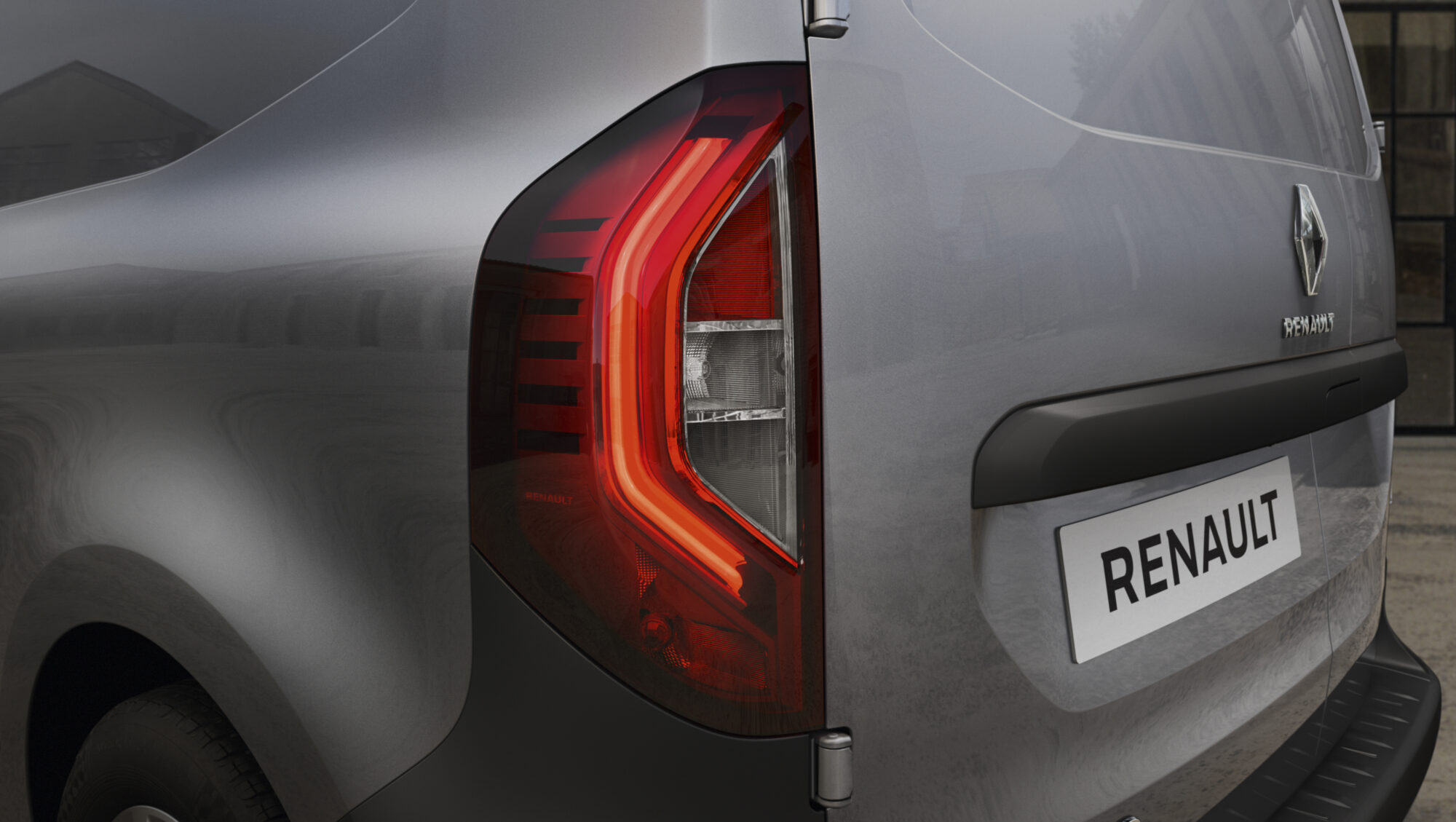 2021 - New Renault Kangoo Van on location