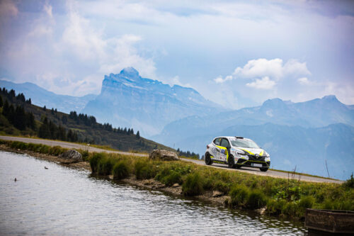 Clio Trophy France Asphalte - Rallye Mont-Blanc Morzine 2021 - Thomas Chauffray