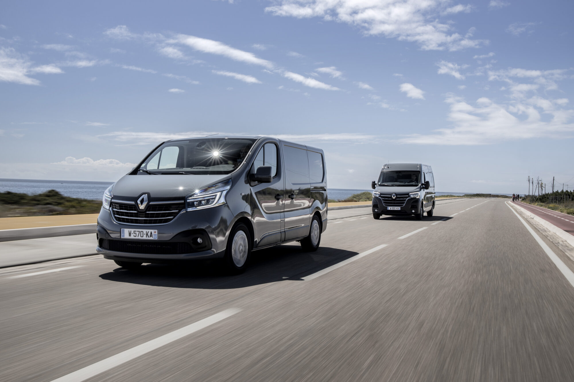 2019 - New Renault MASTER and New Renault TRAFIC press tests in Portugal