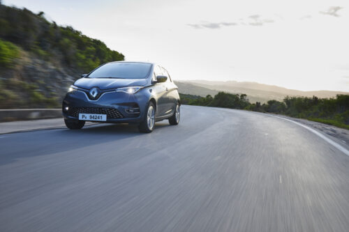 2019 - New Renault ZOE tests drive in Sardinia