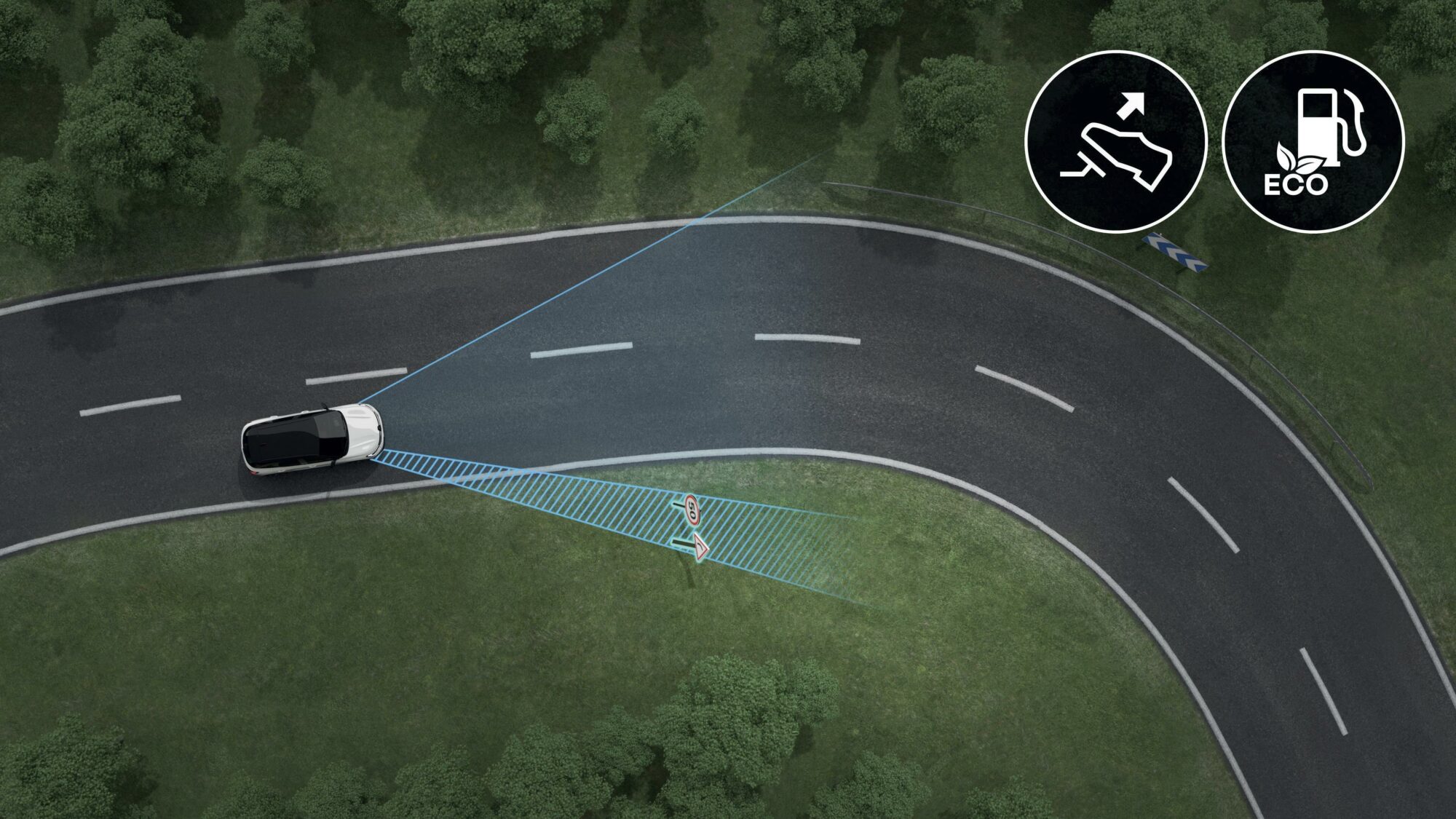 The All-New Renault Austral E-TECH Hybrid - ADAS - Predictive eco-driving advice - Accel pedal off (CASP)