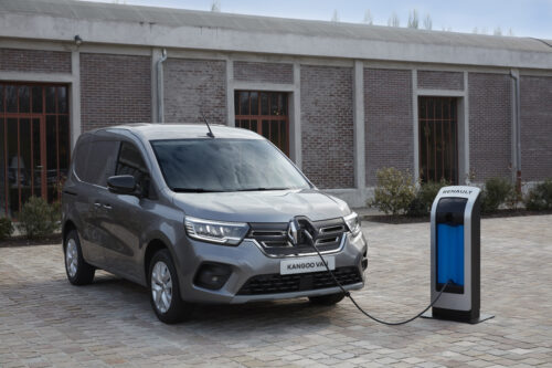 2021 - New Renault Kangoo Van E-TECH Electric - Tests drive