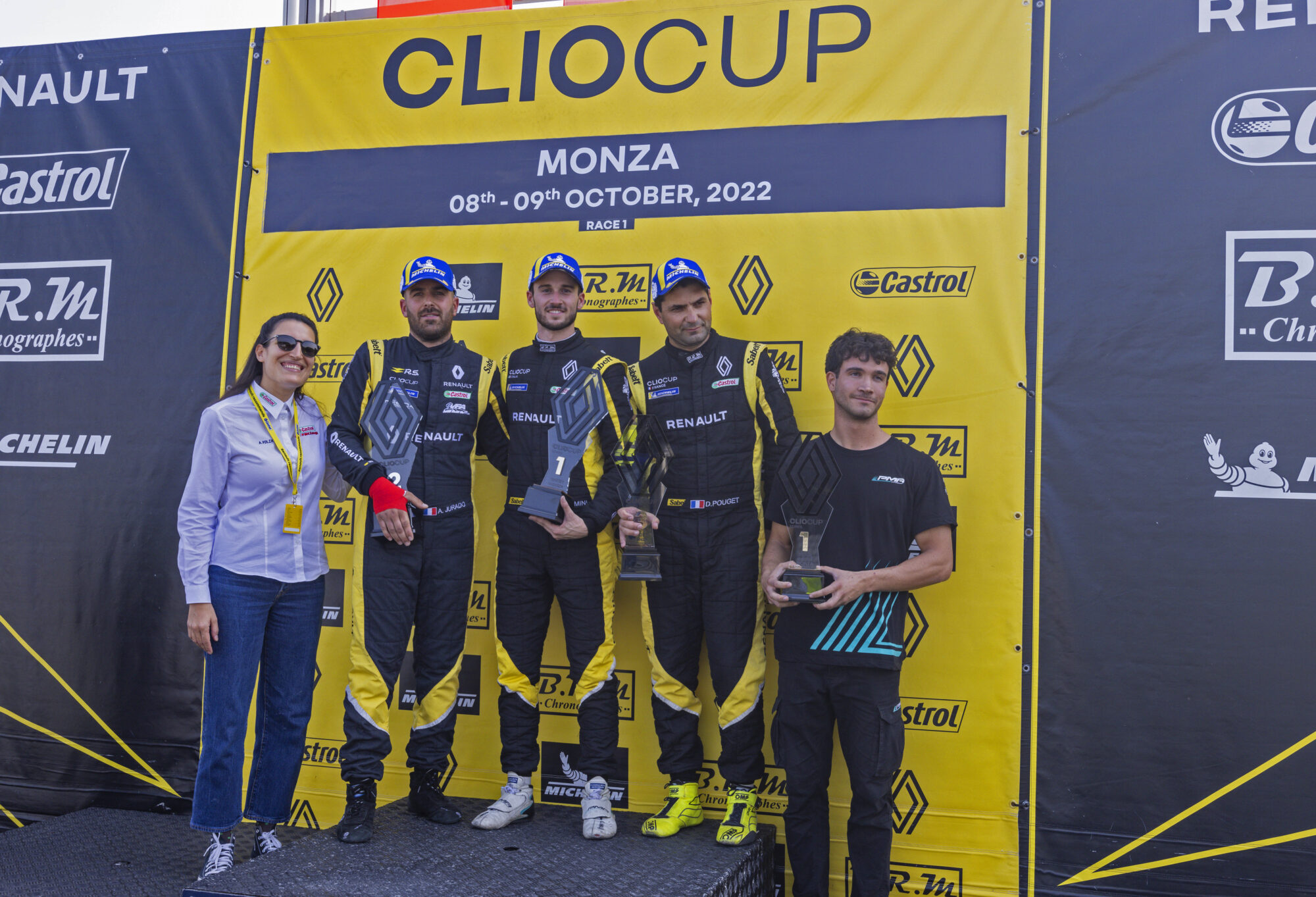 Clio Cup Series 2022 - Autodromo Nazionale Monza - Podium Race 1