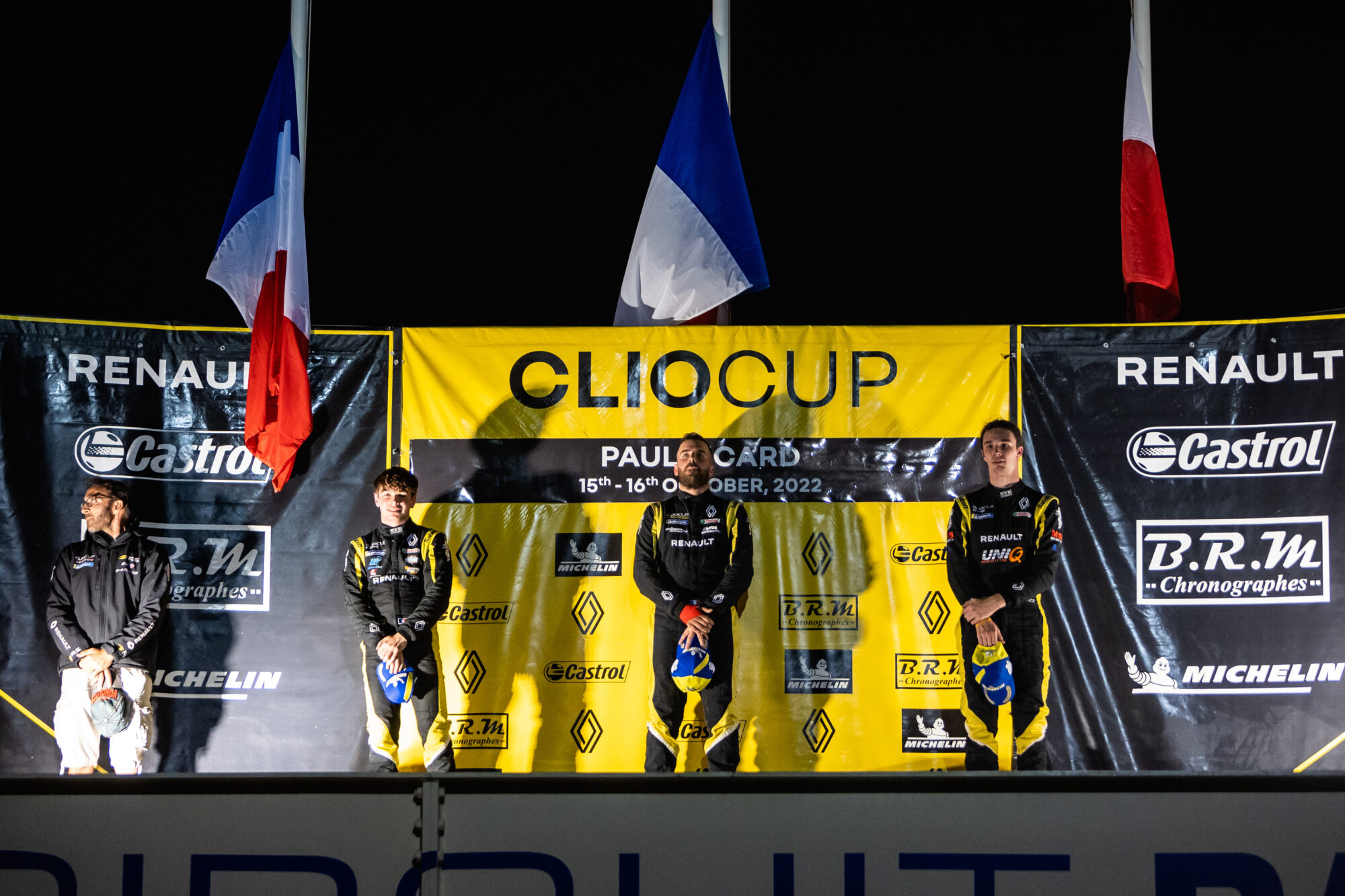 Clio Cup Series 2022 season - Circuit Paul Ricard - Podium Race 1