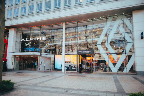 The Atelier Renault on the Champs-Élysées is given a makeover