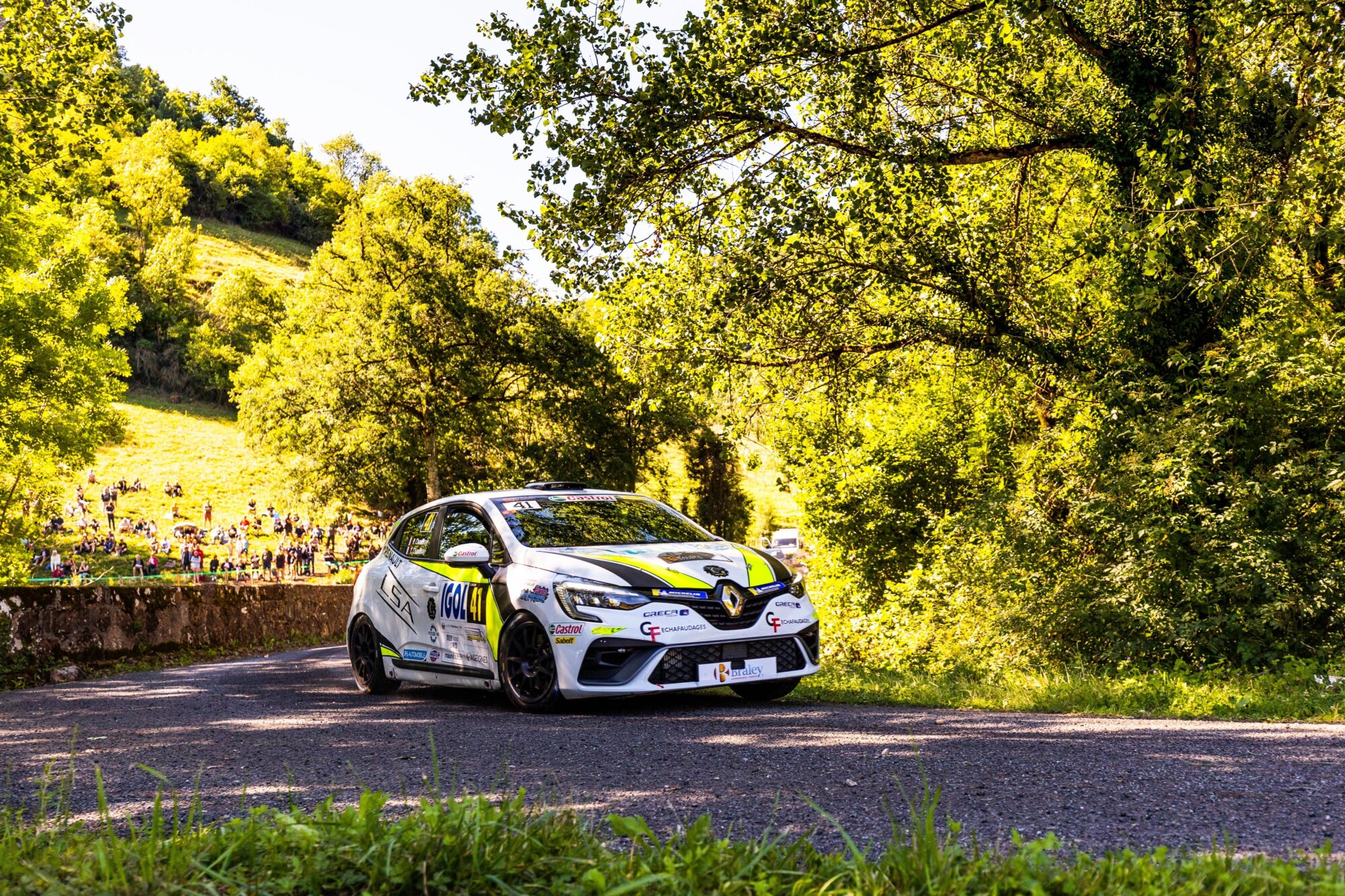 Clio Trophy France Asphalte - Rallye Aveyron Rouergue Occitanie 2022 - Thomas Chauffray -
