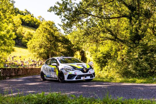 Clio Trophy France Asphalte - Rallye Aveyron Rouergue Occitanie 2022 - Thomas Chauffray