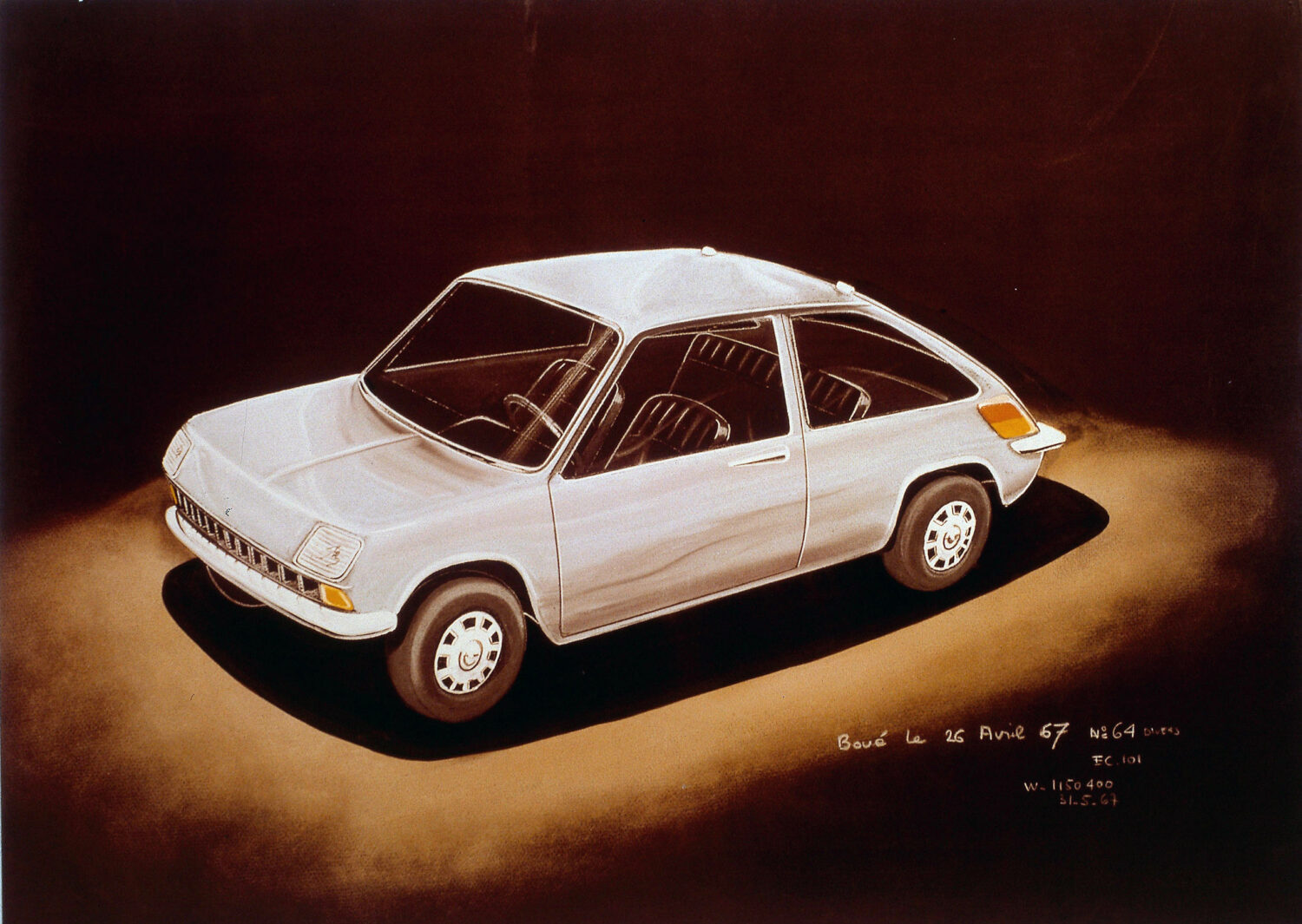 1967 - Etude design Renault 5