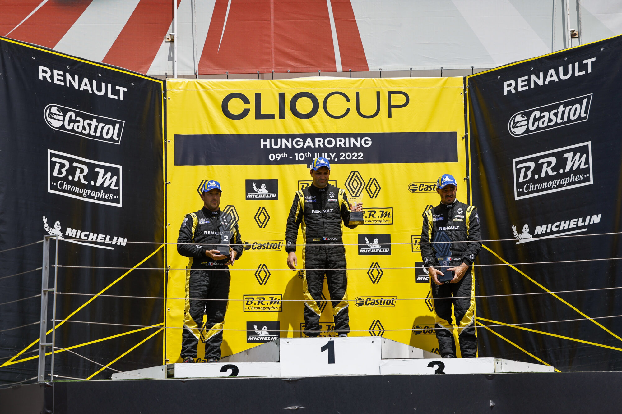 Clio Cup Series - Hungaroring 2022 - Podium