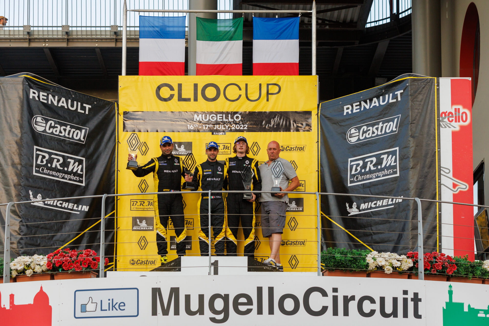 Clio Cup Series - Mugello 2022 - Podium Race 1