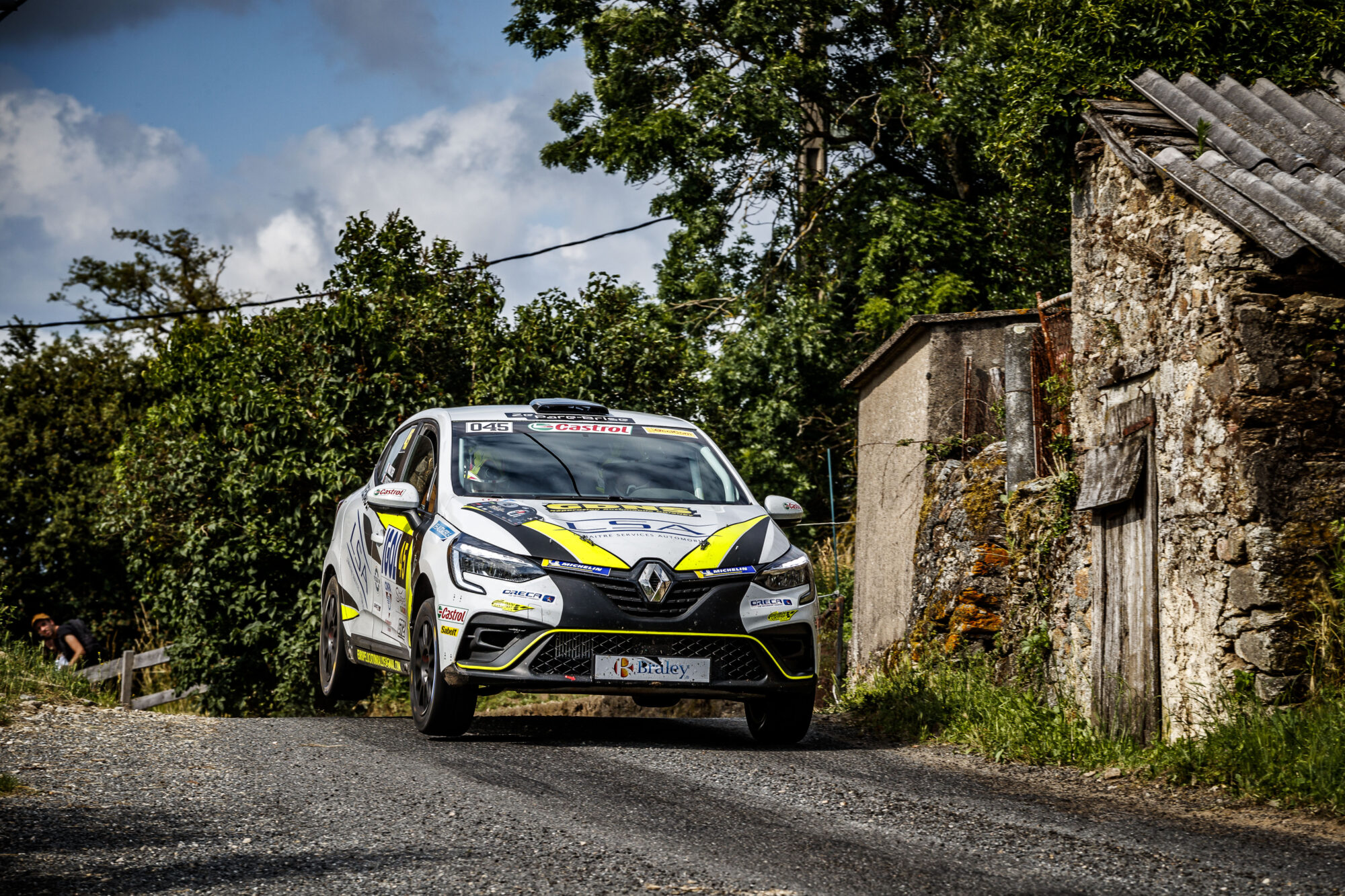 Clio Trophy France Asphalte - Thomas Chauffray / Rallye Rouergue Aveyron Occitanie 2021