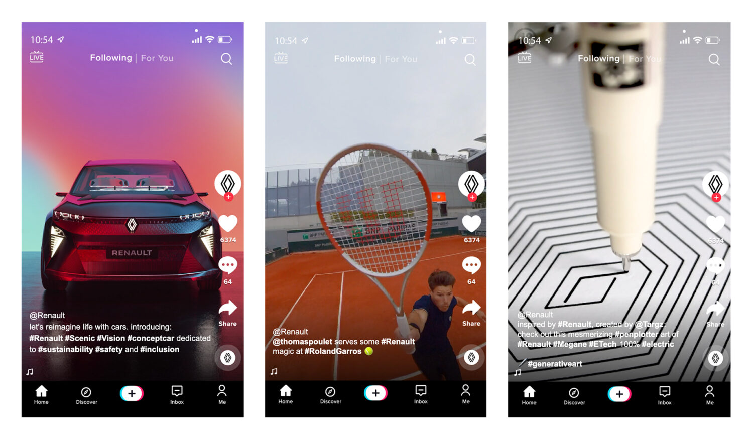 2-2022 - Renault becomes the first french car manufacturer on TikTok