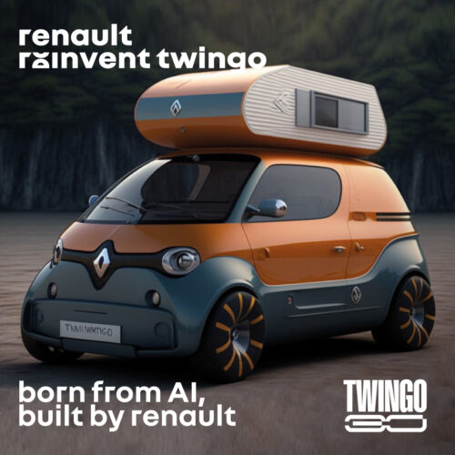Renault reinvent Twingo - Born from AI