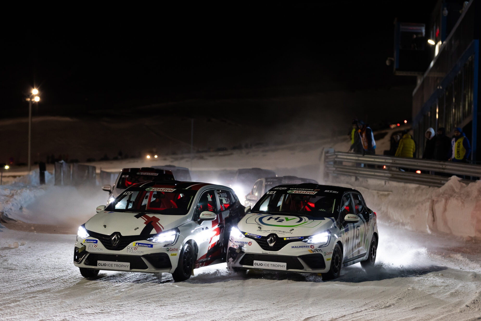 Clio Ice Trophy 2023 - G4 - Dylan Dufas (RX Evolution), David Bouet (WRM by Chanoine Motorsport / SRD Racing)