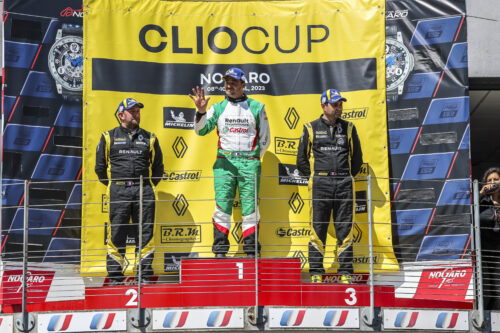 Podium - Circuit Paul Armagnac de Nogaro - Clio Cup Series 2023
