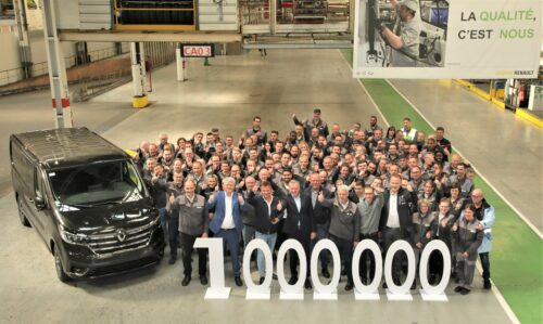 The owner of the millionth Renault Trafic made in Sandouville is Dutch