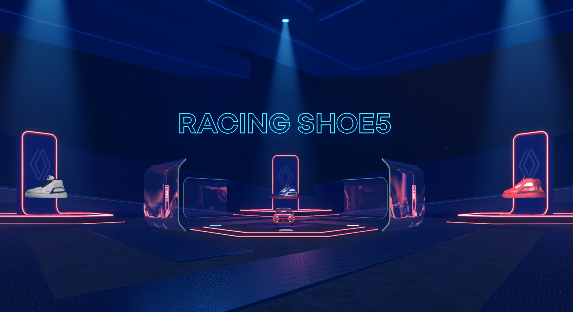RACING SHOE5: collector’s edition sneakers, inspired by the R5 Turbo and sold on Renault’s first virtual shop
