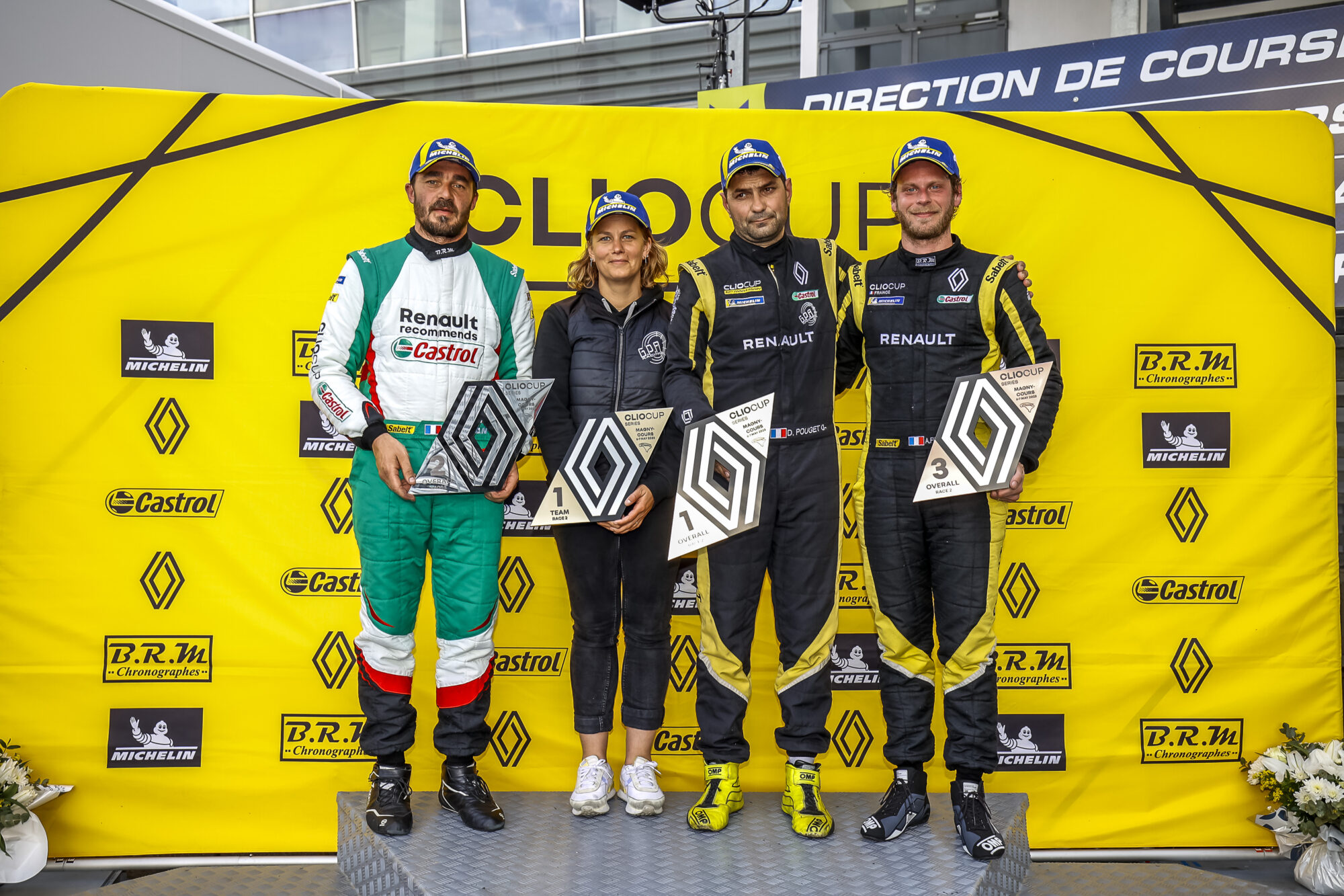 Clio Cup Series 2023 - Podium - Circuit de Nevers Magny-Cours
