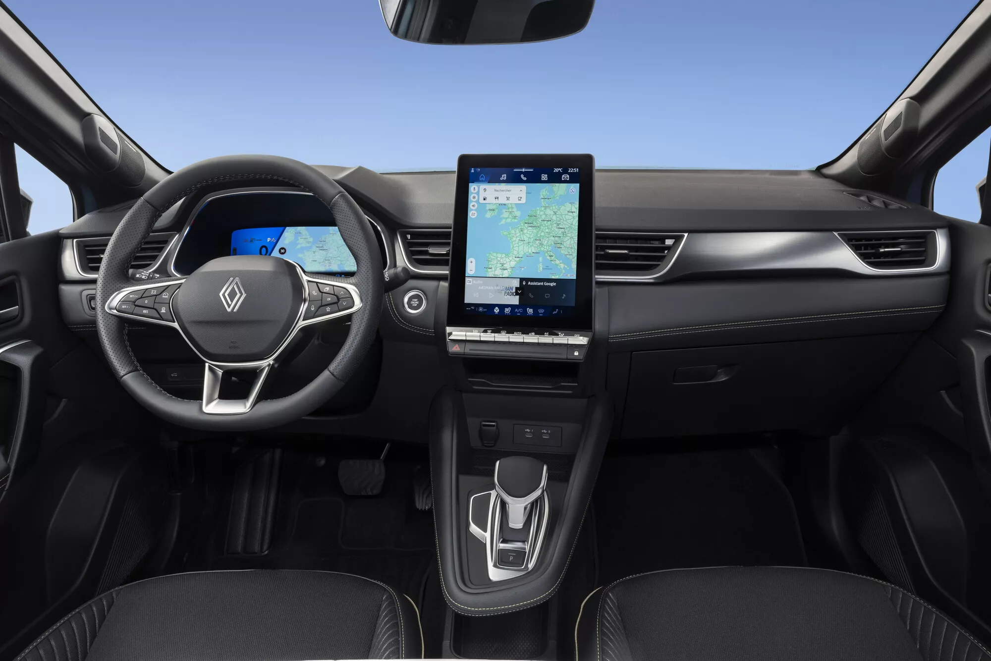 Renault Symbioz E-Tech full hybrid Iconic Bleu Mercure